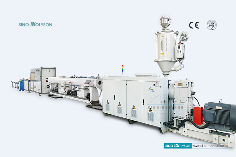 39 Rpm Electric Pipe Extruding Machine For PVC Conduit Pipe Production