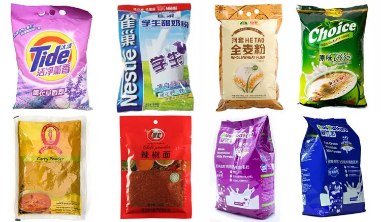 100-1000g Spice Powder Packing Machine Food Grade 304 Stainless Steel Automatic Spice Chilli Powder Packing Machine