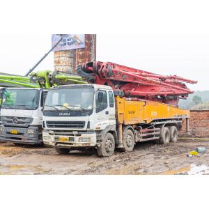2018 Sy 52m Concrete Mounted Pump Truck on Isuz Chassis with 2.6mm Vibrating Amplitude