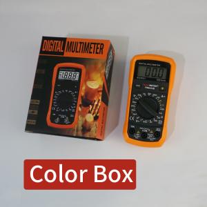 Mini Handheld Digital Multimeter 10A DC Current Measurement Data Hold Meter