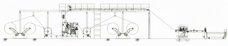 Auto Splicer, with Hydraulic Shaftless Mill Roll Stand, for 2-ply Corrugated Cardboard Production Line