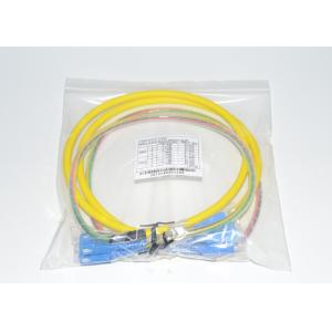 SC/UPC-SC/UPC Optical Fiber Patch Cord Connector 4 Fiber With Pre - Terminated