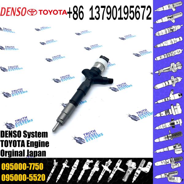 Fuel injector 23670-30300 095000-7760 095000-7761 095000-7751 095000-7750 for
