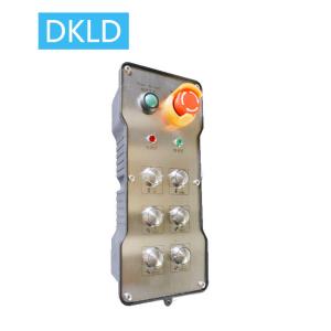 Six-way dual speed switch industrial remote control