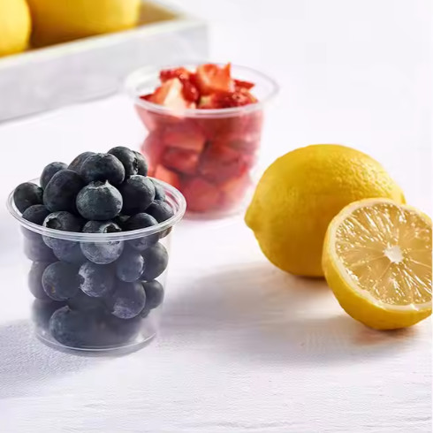 1oz PLA Disposable Sauce Cups Small Plastic Condiment Cups