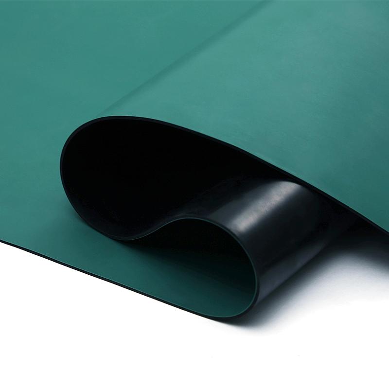 Nritrile Rubber 2-3mm Antistatic EPA Worktable ESD Matting Roll