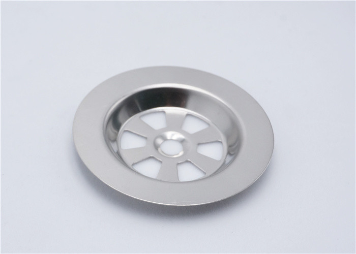 Durable Small Sink Strainer Circel Stlye , Kitchen Sink Strainer Stopper OD 62 Mm