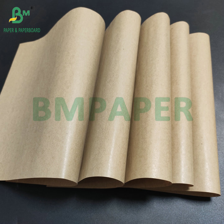 75gsm 80gsm 41'' 42'' Width High Strength Sack Kraft Paper For Putty Powder Bag