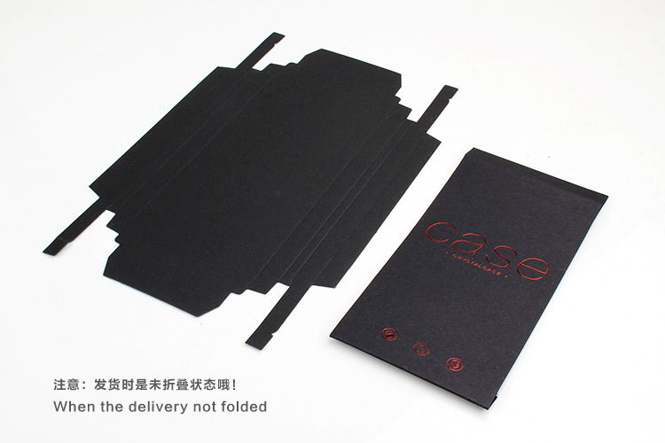 Custom Kraft Paper Phone Case Box Packaging For Iphone 8 Case Packaging Box