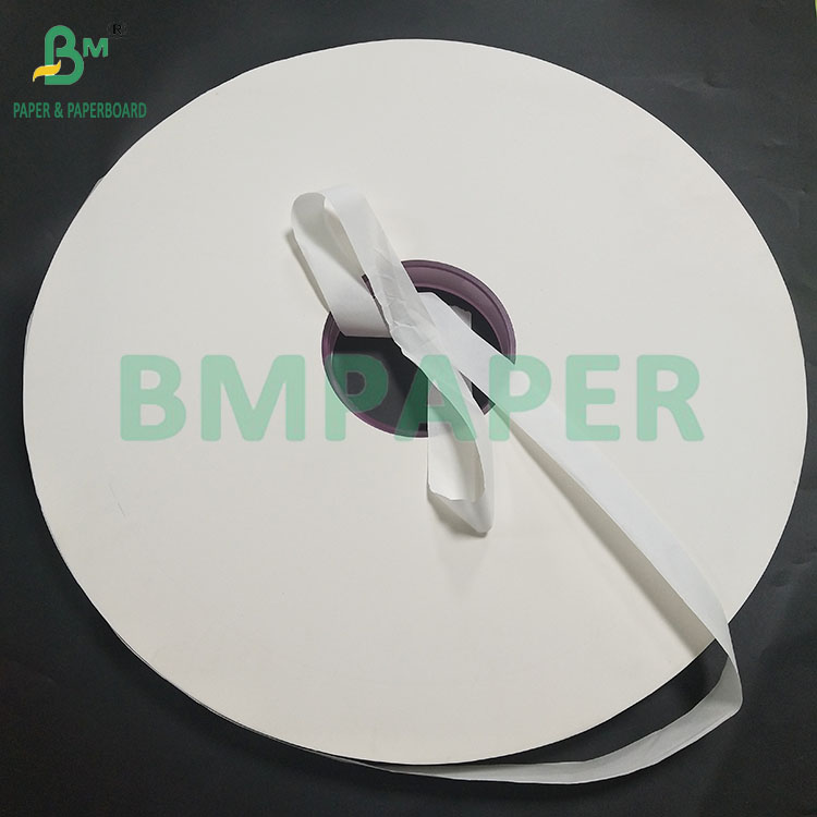 28g Food Grade Straw Wrapping Paper Pembungkus Jerami For Toothpicks Packaging 44mm