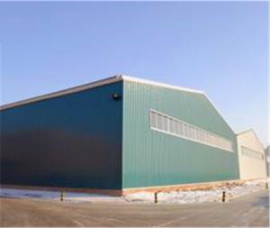  GB Hot Rolled Steel Prefabricated Steel Structure Metal Storage Shed Manufactures