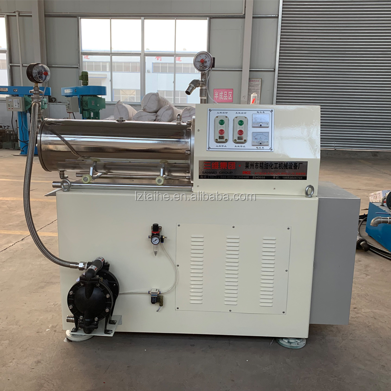 Zircon Beads Sand Grinding Milling Machine Paint Horizontal Sand Mill with High-