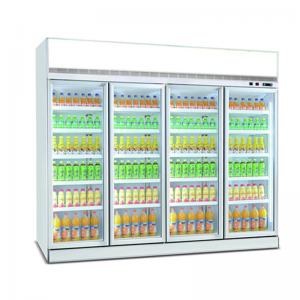 China Commercial Upright Freezer Beer Display Fridge Monster Energy Drink Display Cooler on sale