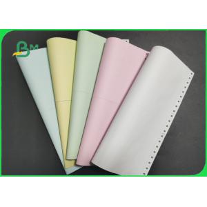CB CFB CF 9.5'' X 11'' Carbonless Paper NCR Paper For Thermal Printers Clear