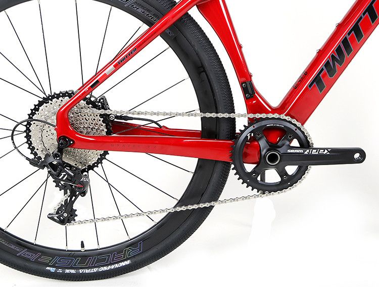 TWITTER GRAVEL V3 Carbon Fiber Road Bike 700C With SRAM APEX 11S