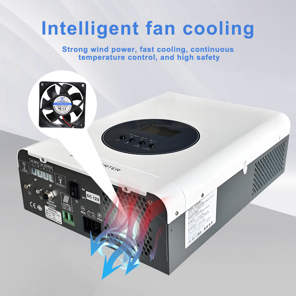 4KW 48V AC to Dc 110V 220V 5KVA Off Gird Pure Sine Wave Hybrid Solar Inverter