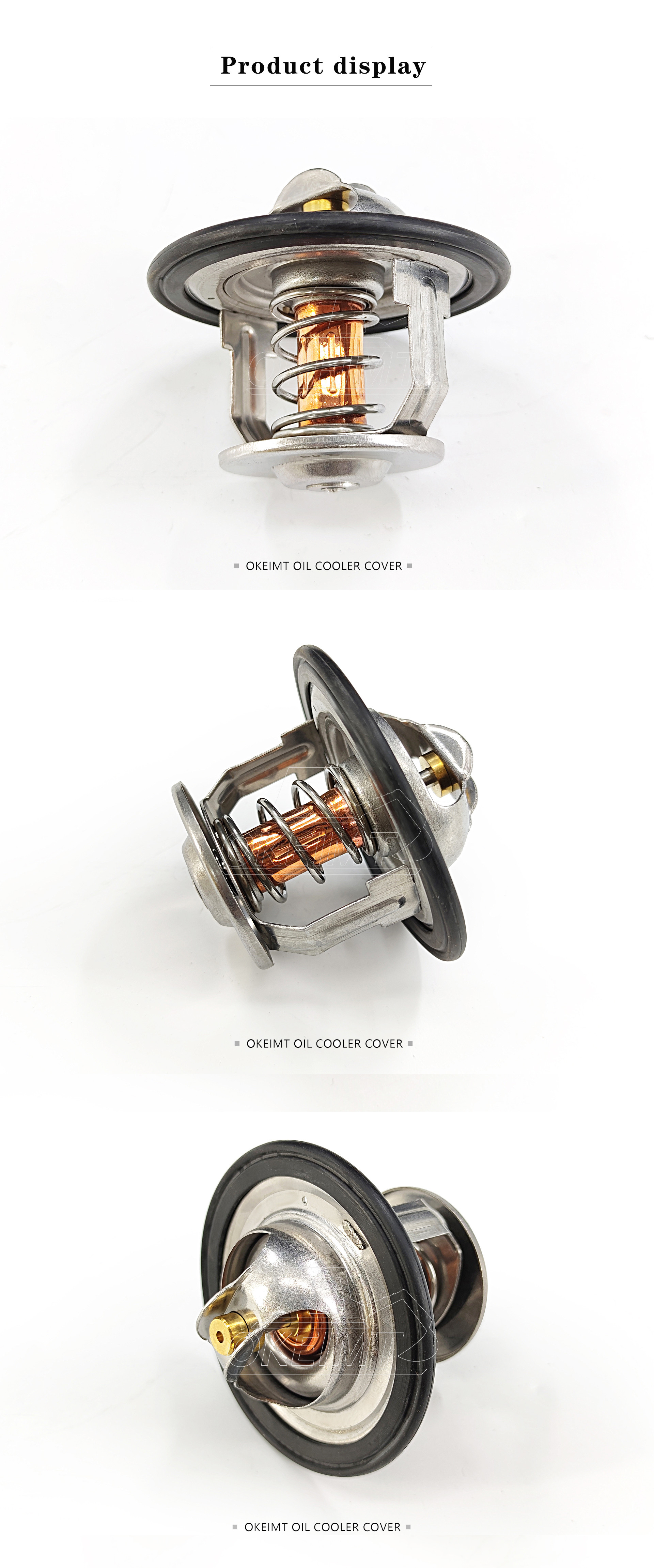 OKEIMT Hot Selling 600-421-6360 Engine Thermostat For Komatsu 6D95-6-82° PC200-6 Engine