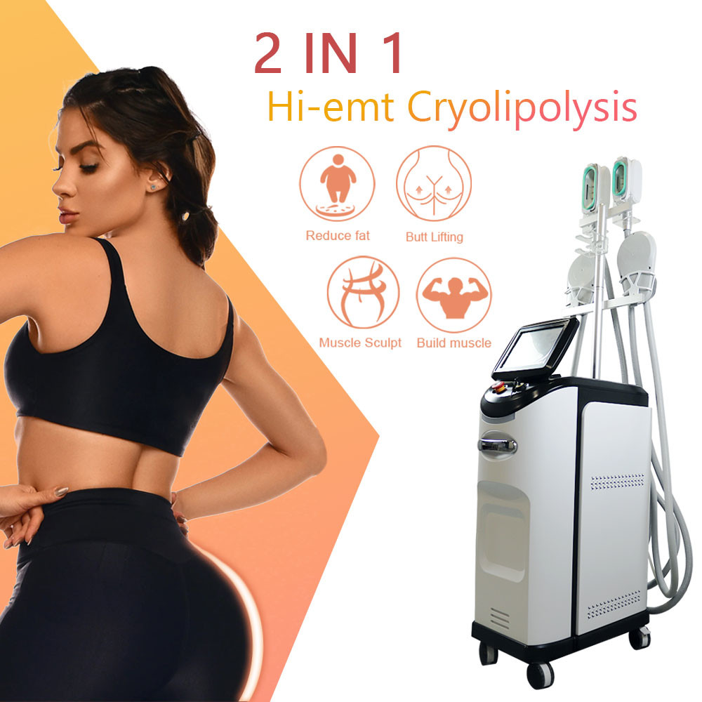 4 In 1 Slimming Machine Cryolipolysis Apparatus Vacuum Pressure 0-100Kpa For SPA