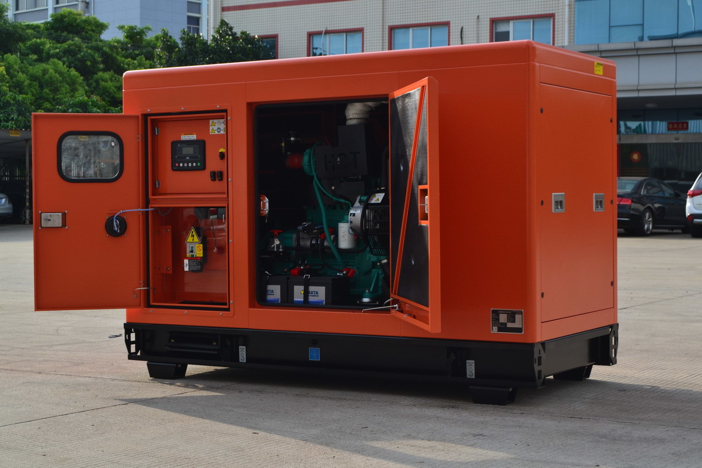 22kw Low Noise Diesel Backup Generator 1500rpm 45A 400 Kva Dg Set