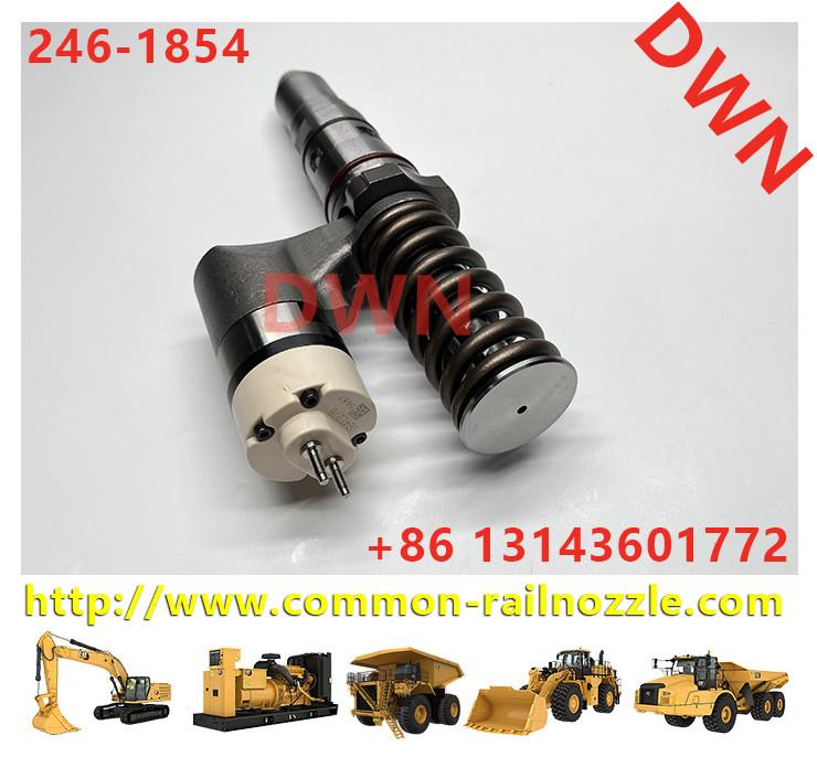 Common Rail Injector 3508C 3512C Engine Parts Fuel Injector 246-1854 2461854 10R-7238 10R7238