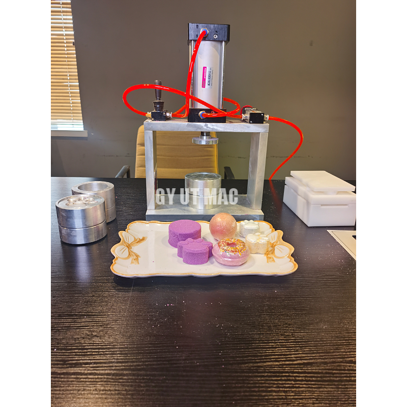 Press Bubble Salt Bath Bomb Machine for Customizable Bath Shape Shampoo Bar Making