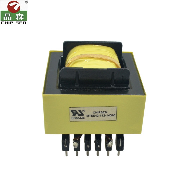 EE42 PCB 11 Pin Wired High Frequency Transformer EP Series Transformer Manufacturers 220v to 12v