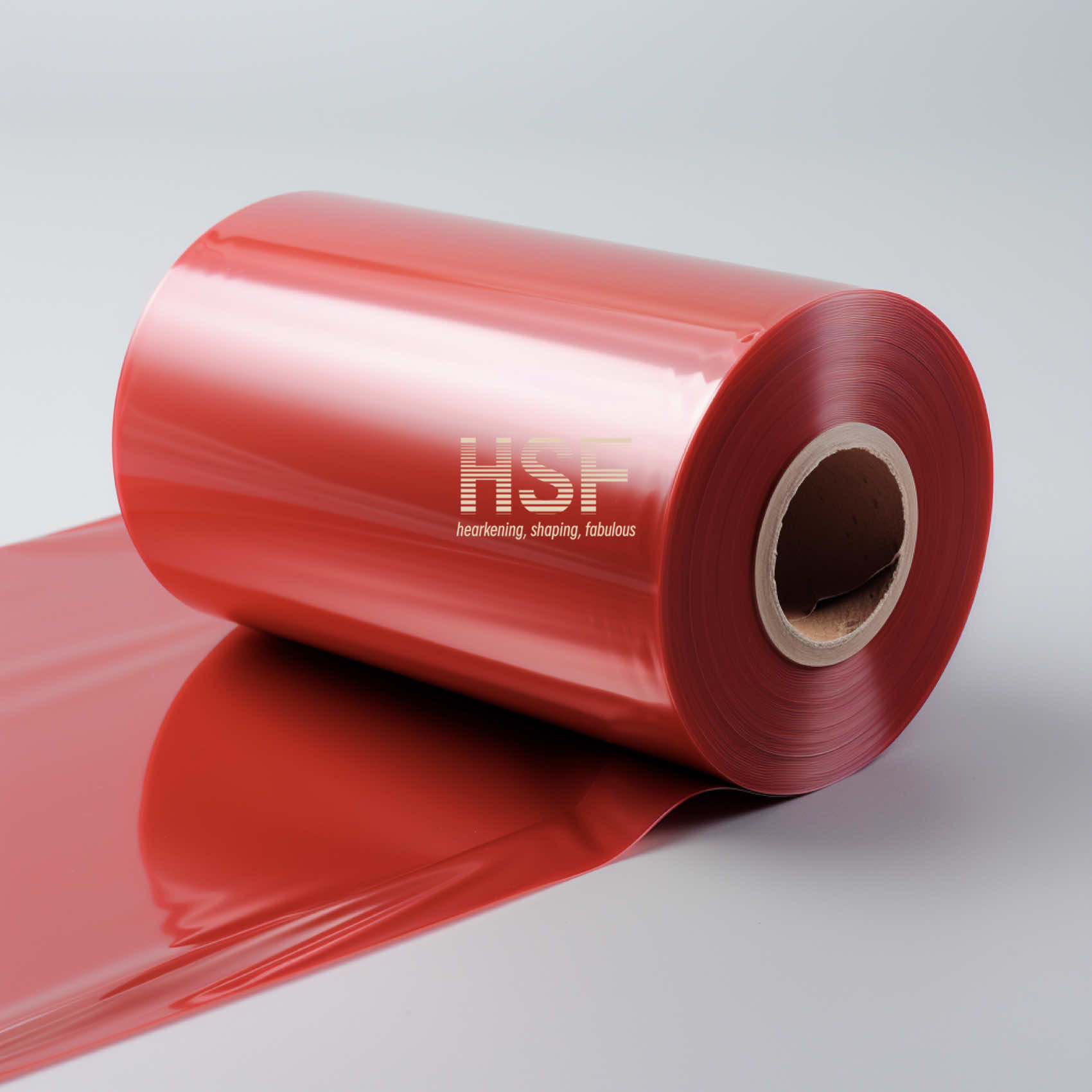 85 Microns Translucent Red MOPP Film For Festive Gift Wrapping