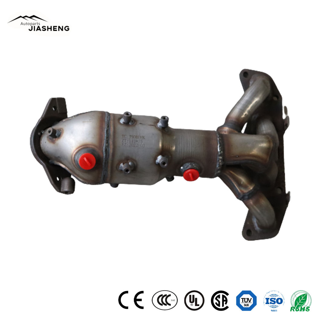 06-08 Teana 2.0 Branch Pipe High Quality Stainless Steel Auto Catalytic Converter