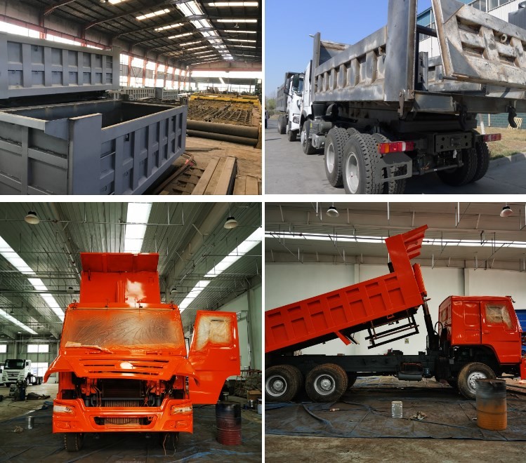 336HP 371HP Used Sinotruk Howo Dump Truck 6x4