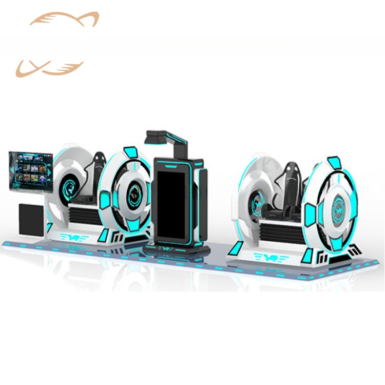 Dreamland Factory Price 2 seats 9D VR Cinema Egg Chair Equipment Virtual Reality Simulator Game Machine