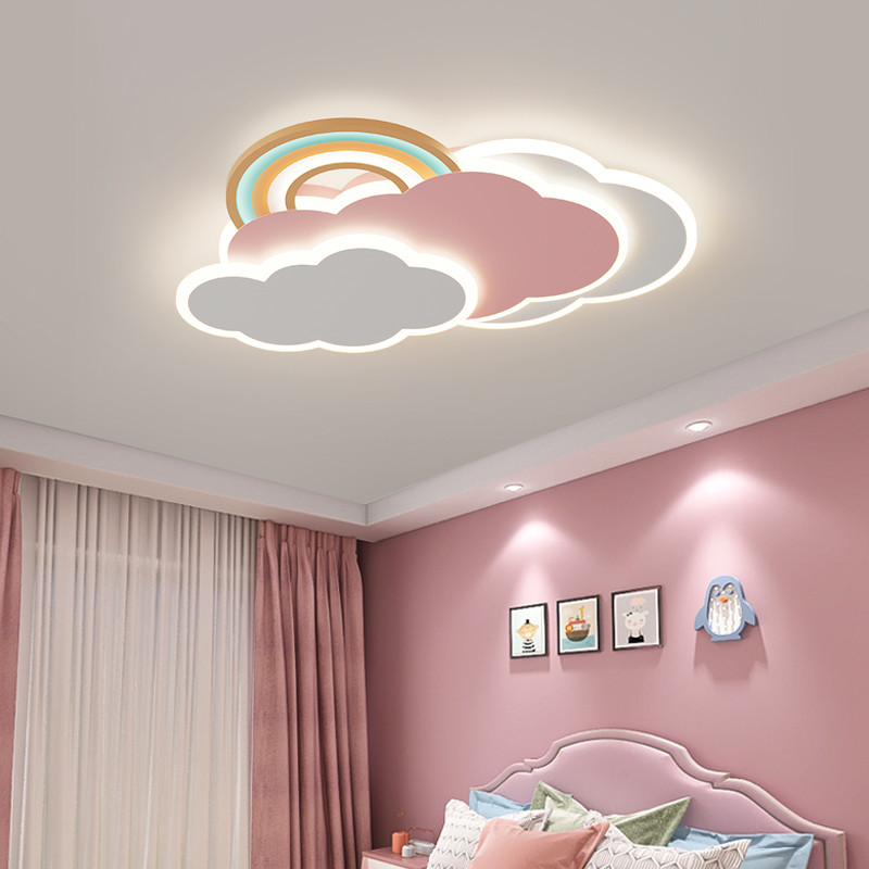 Children's Room Bedroom Ceiling Lights Creative Rudder Boys And Girls Clounds Lamp(WH-MA-213)