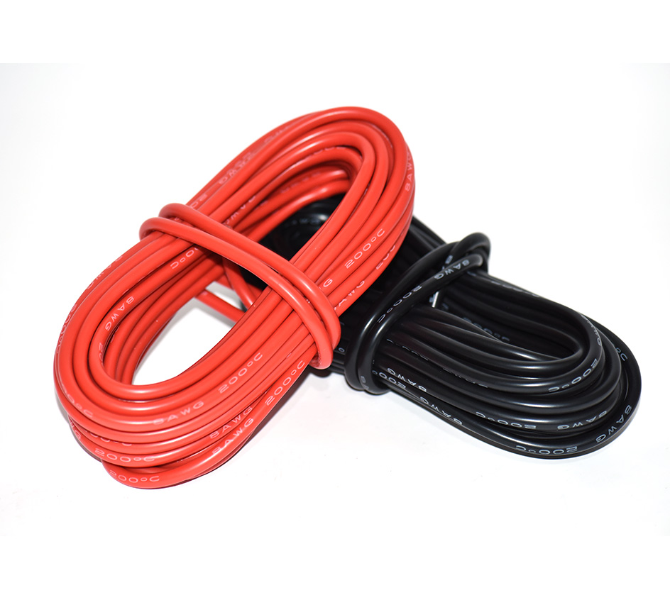 UPS Inverter Silicone Electrical Cable 16AWG 0.08mm Tin Plated Copper 600V