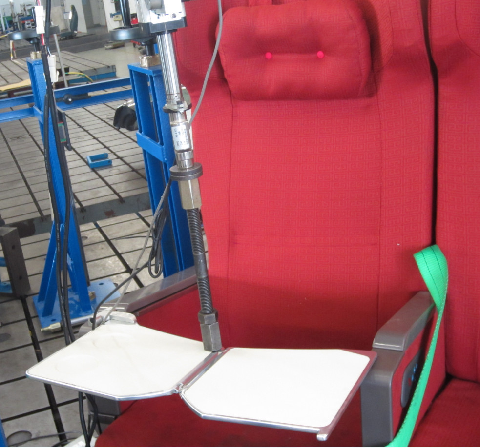 Aluminium 1st Class Train Seat Armrest Powder Coating 540*378*70.5