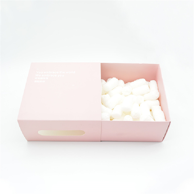 Pink Drawer Glossy Lamination Box , 1200gsm Perfume Packing Box ALLICO