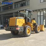 105KW Weichai Deutz Engine Front End Wheel Loader 3500kg Loading Capacity