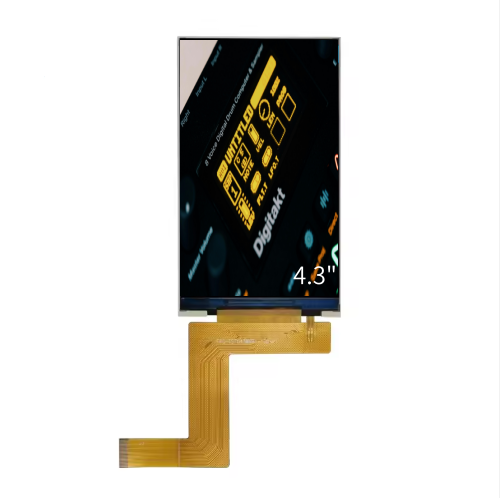 Portable 480x800 4.3'' tft lcd ips lcd screen wide viewing 4.3 inch tft lcd