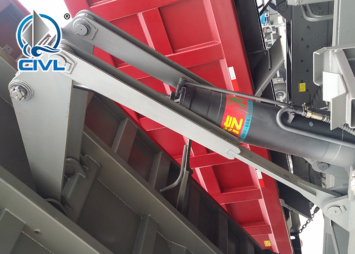 8x4 dump truck Euro II Emission Standard 371 Hp Heavy Duty Dump Truck One Year Warranty