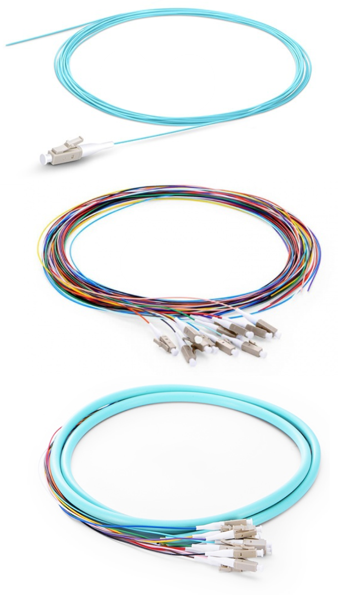 50-125 (OM3) Optical Fibre Pigtails 