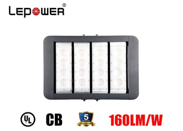Football Court High Power LED Flood Lights 200W 10 Degree COB LED Optical Lens