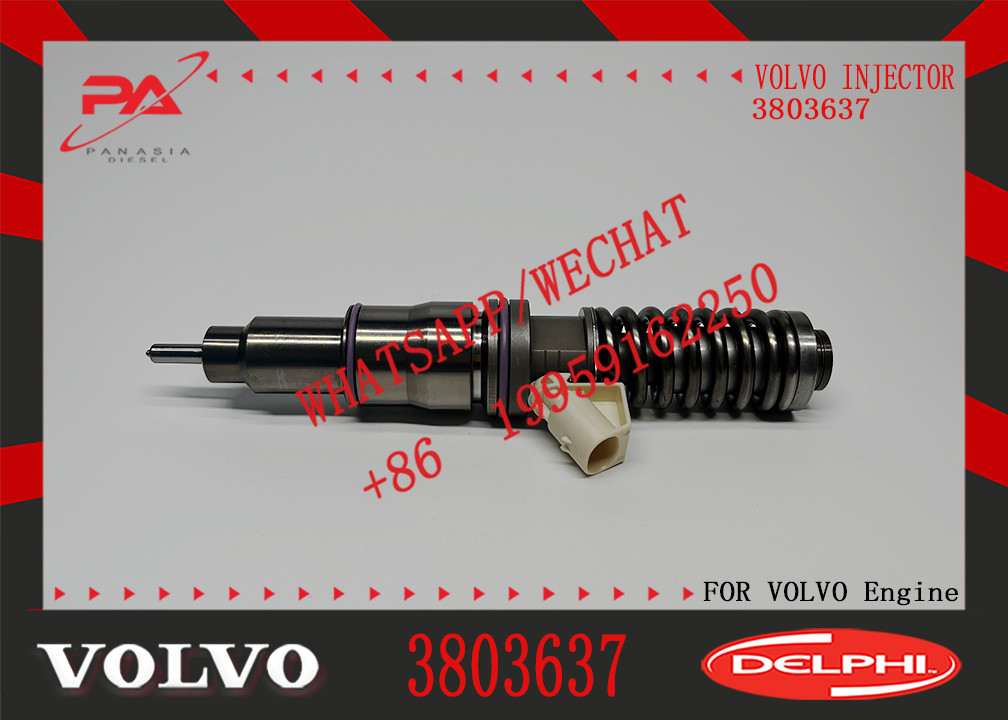 Excavator Engine Fuel Injector D16 Fuel Injector Nozzle 21582096 20430583 3803637