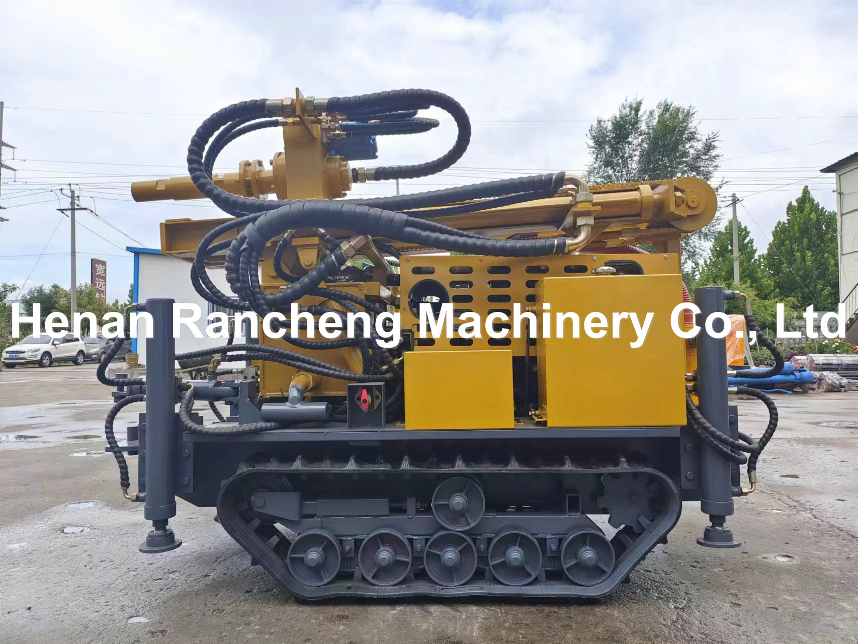 150m 42KW mini Water Well Drilling Machine Water Well Drilling Rig