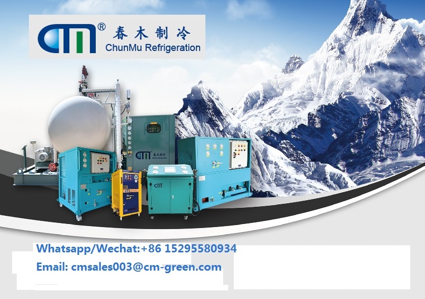 1HP ATEX refrigerant recovery pump full oil less explosion proof refrigerant recovery recharge machine R32 R1234yf recovery unit