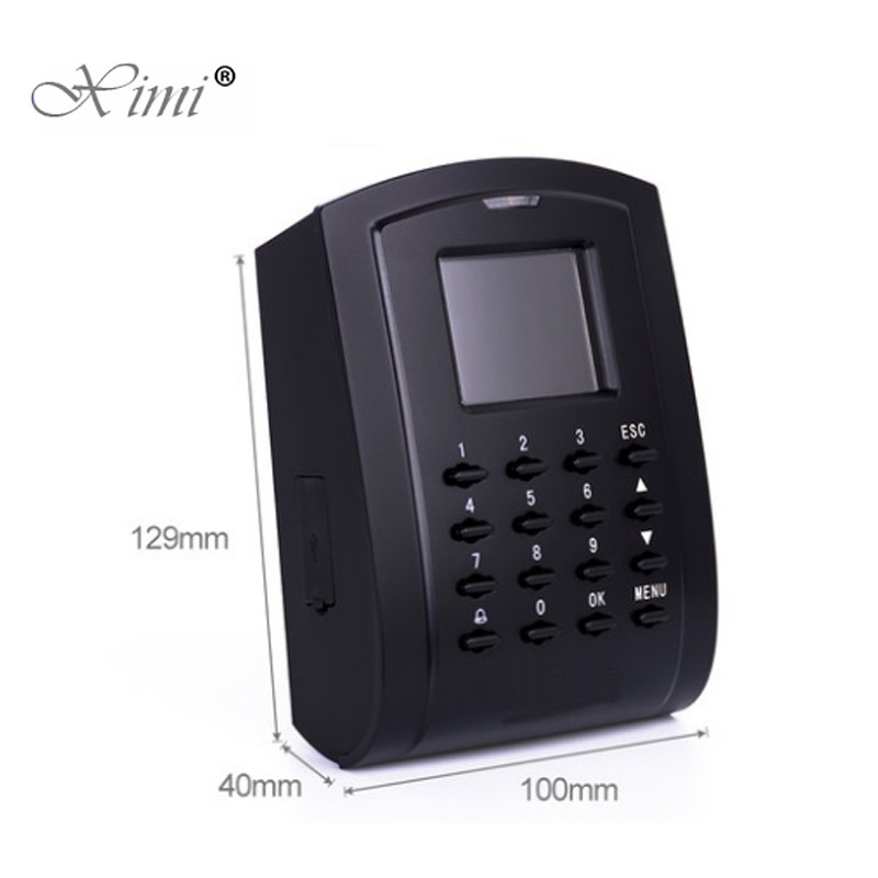 Biometric 13.56MHZ IC Card Access Control With Keypad TCP/IP Standalone Door Access Control And Time Attendance SC103