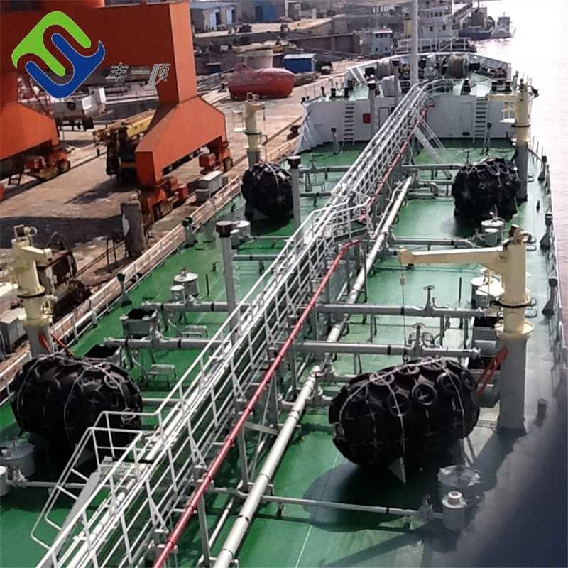 Barge And Quay Pneumatic Rubber Fender Popular Size 3.3*6.5m