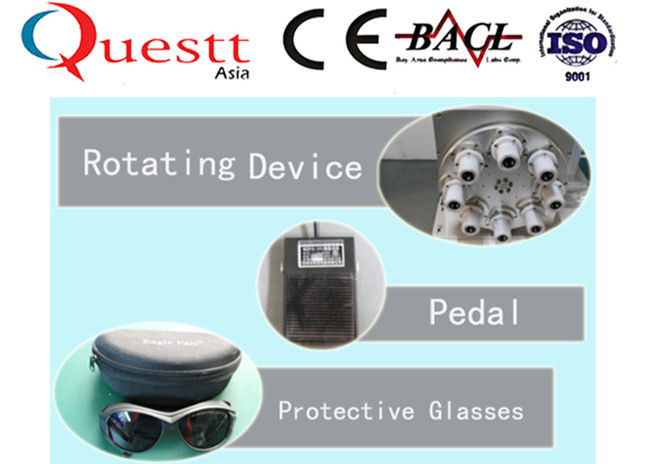 High Speed Fiber Laser Marking Machine F-Theta Lens With Rotor