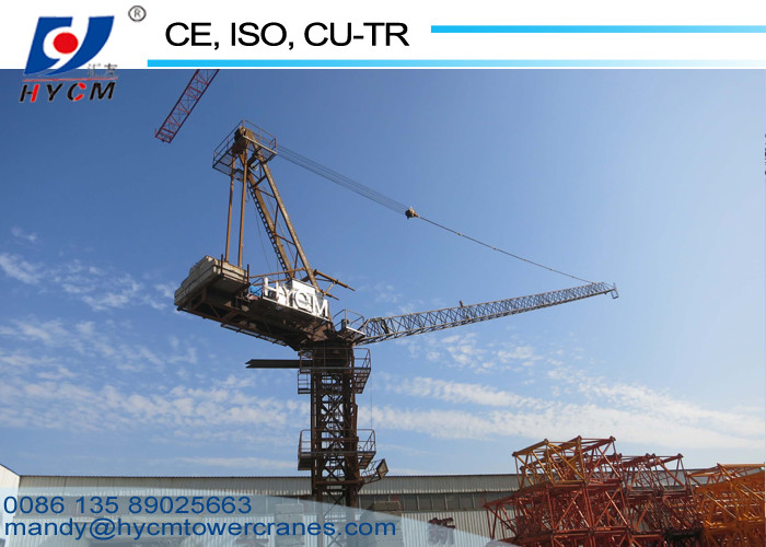 Brand New 6tons 25m Jib QTD2520 Luffing Jib Self-Erecting Fixed Tower Crane