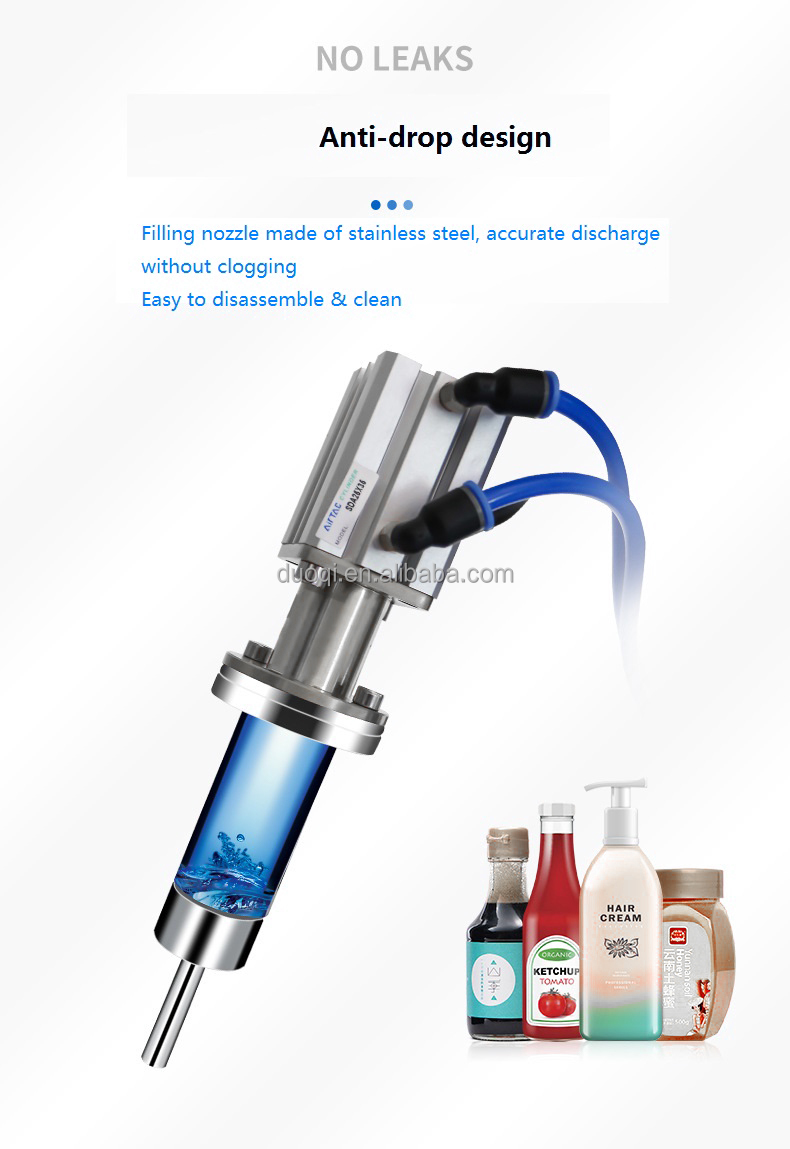 Stainless Steel Jar Paste Bottle Filling Machine for Automatic Mixing of Shea Butter