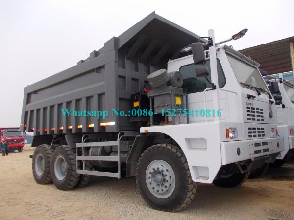 Sinotruck HOWO mining dump truck 70tons 6*4 371HP off road tipper truck