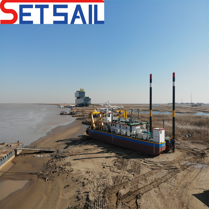 Rexroth Hydraulic System Wheel Bucket Lake Clay Dredger for Sale