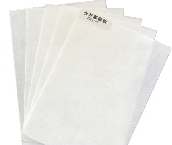 Medium Weight Non Woven Fabric Polyester Filament Geotextile for Waterproof Membrane